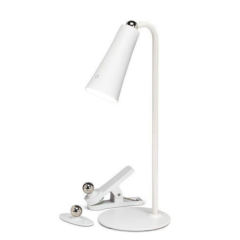 4 Piece Slim Cone LED Lamp - White